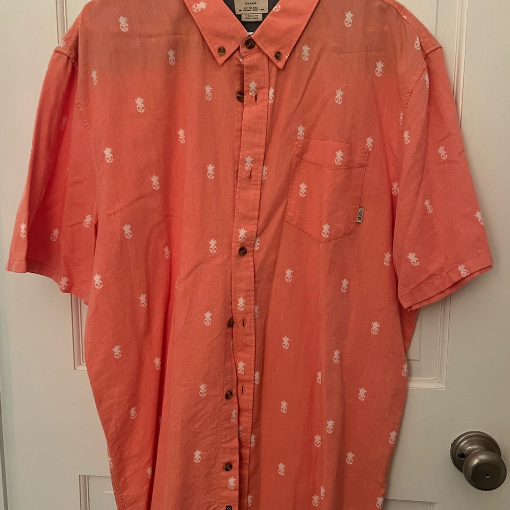 Vans Coral Pineapple Casual Shirt